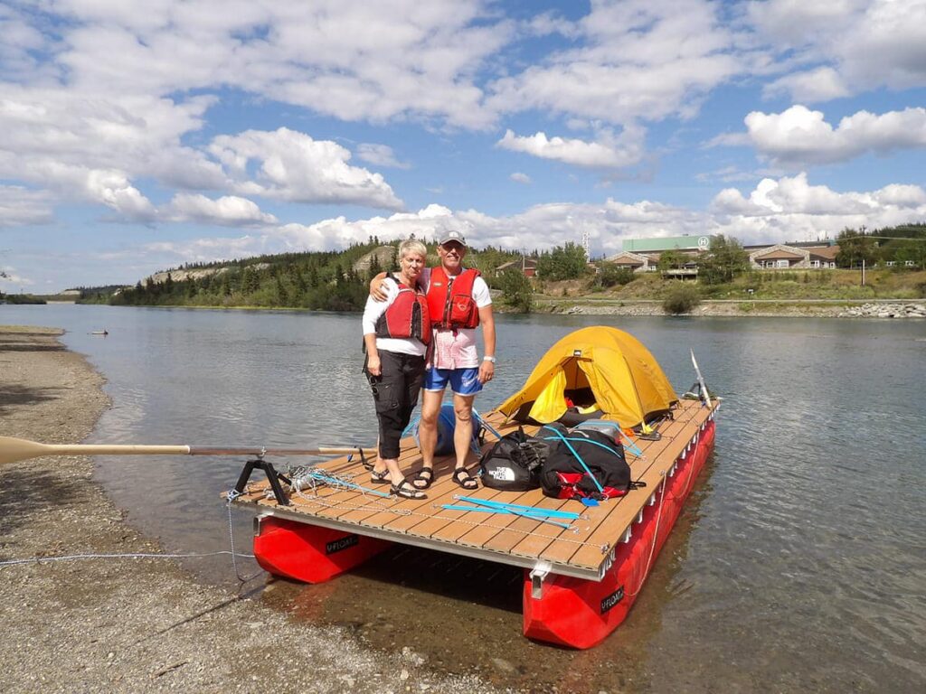 Erfüllung eines Lebenstraums mit UFLOAT: Start der „Ufloat Yukon Expedition 2025“